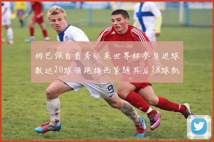 姆巴佩自首秀以来世界杯参与进球数达20球领跑梅西紧随其后18球凯恩则有13球